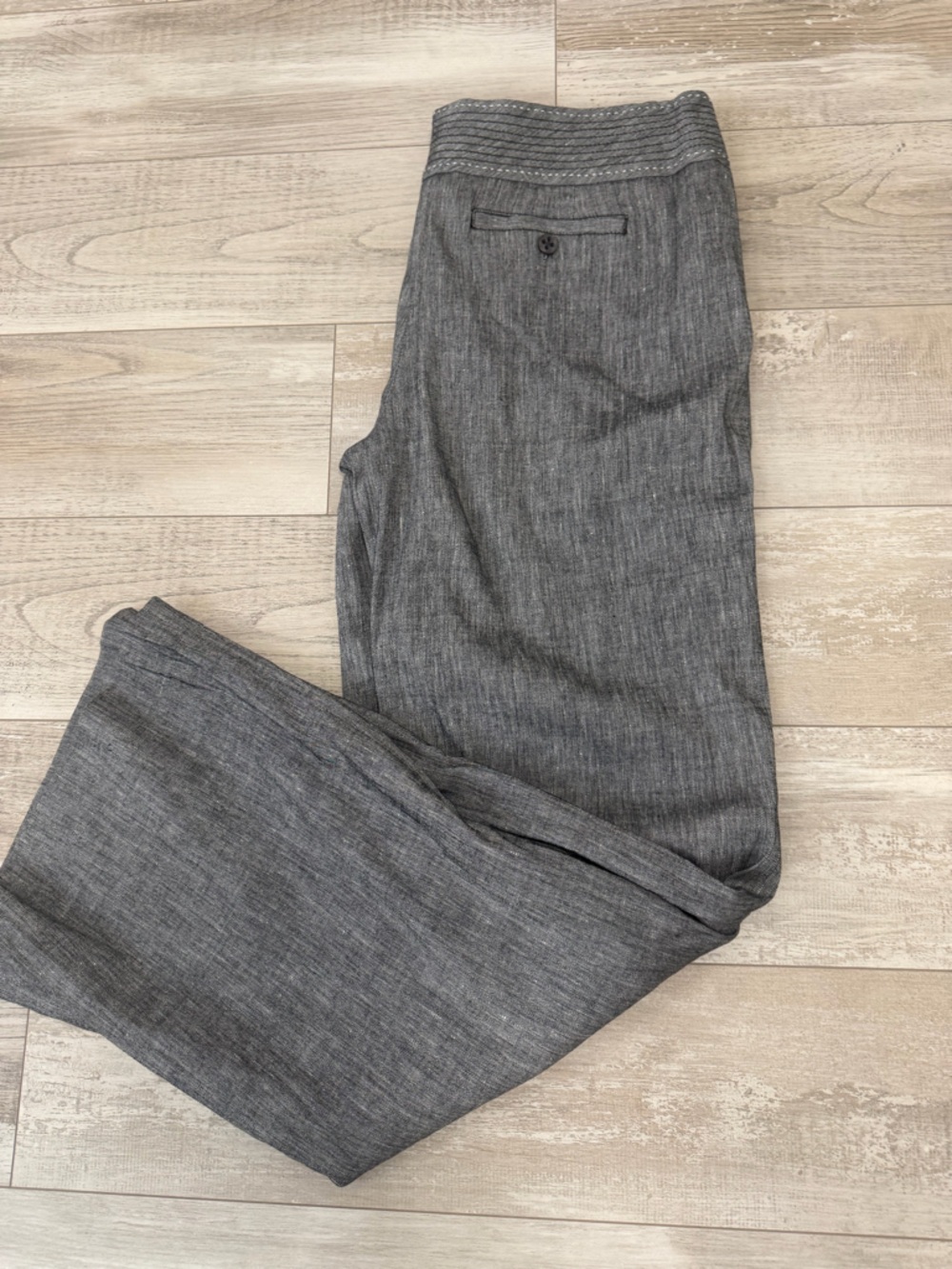 WHBM Gray Women's 2Pc Pant Suit Set - NWT - Picture 8 of 11